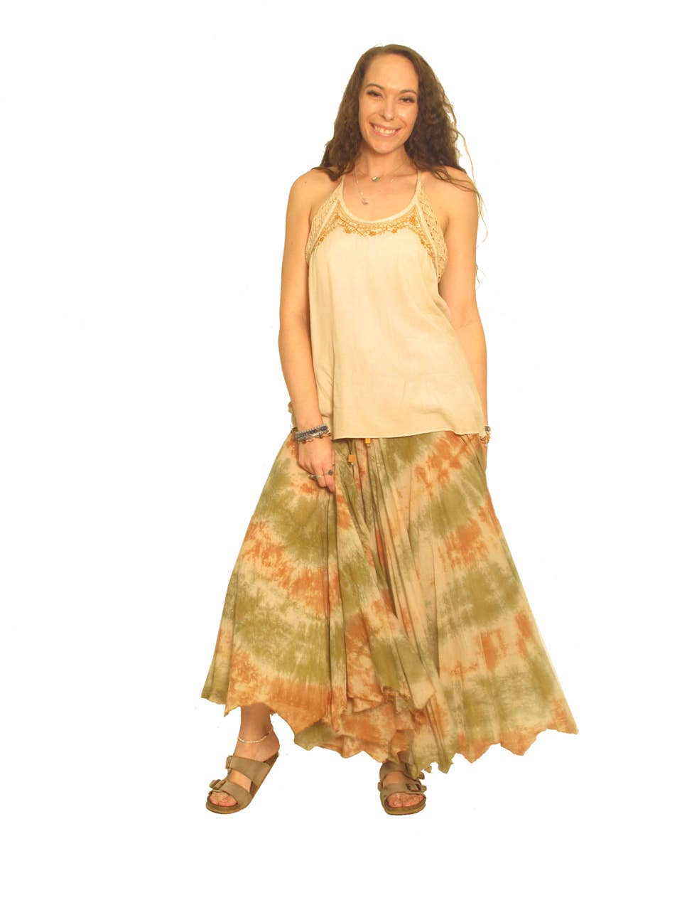 Blue Sky - Wholesale Skirt - Women's - 3301 Tie-Dye Spinner Skirt6