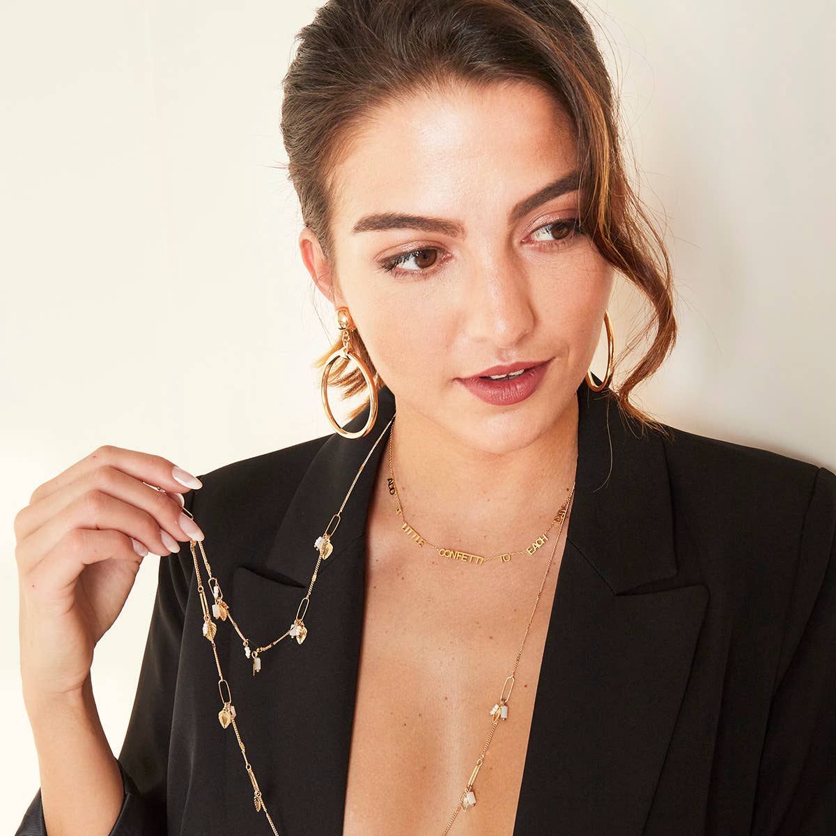 SHINE BUY - Wholesale Pendant/Charm Necklace - Necklace Add A Little Confetti To Each Day1