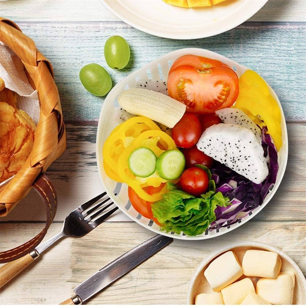 VIGOR - Wholesale Kitchen Tool/Gadget - Salad Cutter Bowl and Juicer Multifunctional Fruit and vegie5