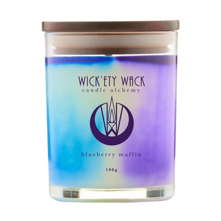 Blueberry Muffin Candle for wholesale by Wickety Wack Candles