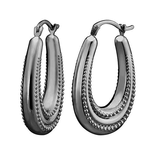 Cerchi ovali Dotty da 2,5 cm per la vendita all'ingrosso da parte di Almond Tree