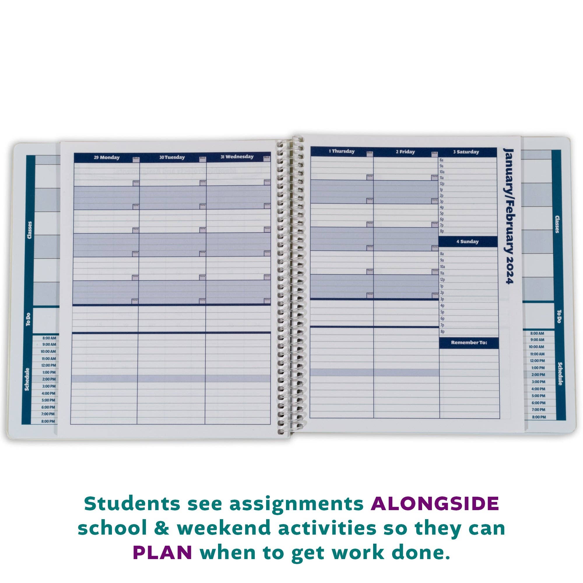 Order Out of Chaos Planners - Wholesale Planner - 2025-26 Academic Planner: A Tool For Time Management® (8.25x8.5) With All Day Planning5