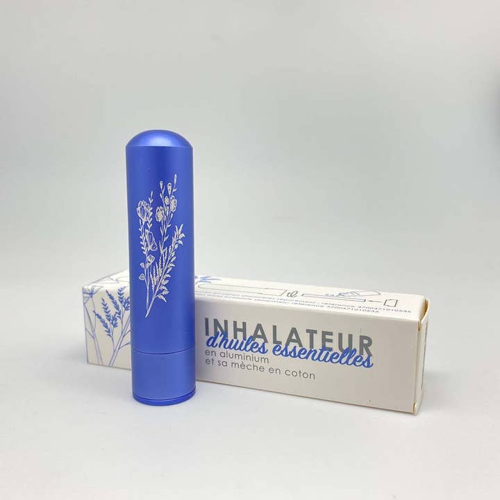 INNOBIZ – wholesale Aromatherapy inhaler – Batch of 12 Inalia : inhaler (blue)1