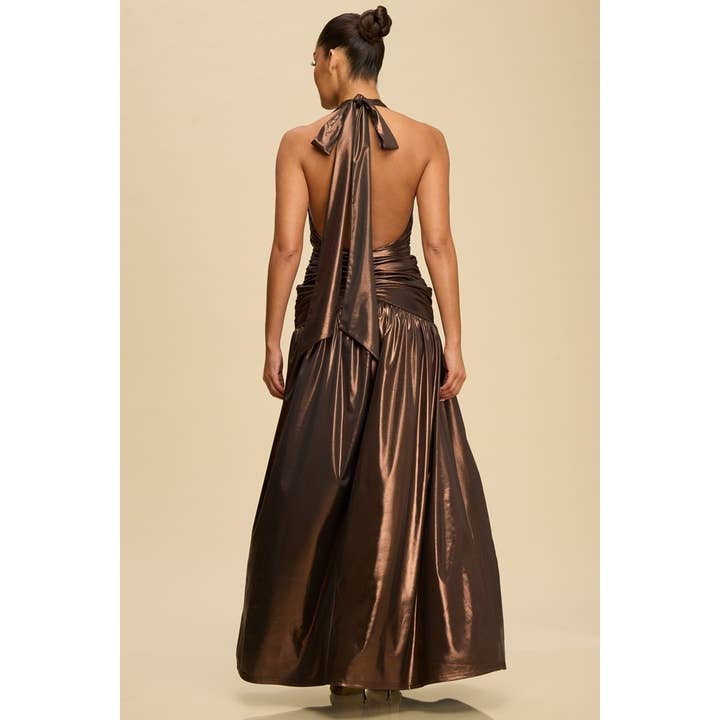 Luxxel - Wholesale Dress - Women's - MELANIA MAXI DRESS1