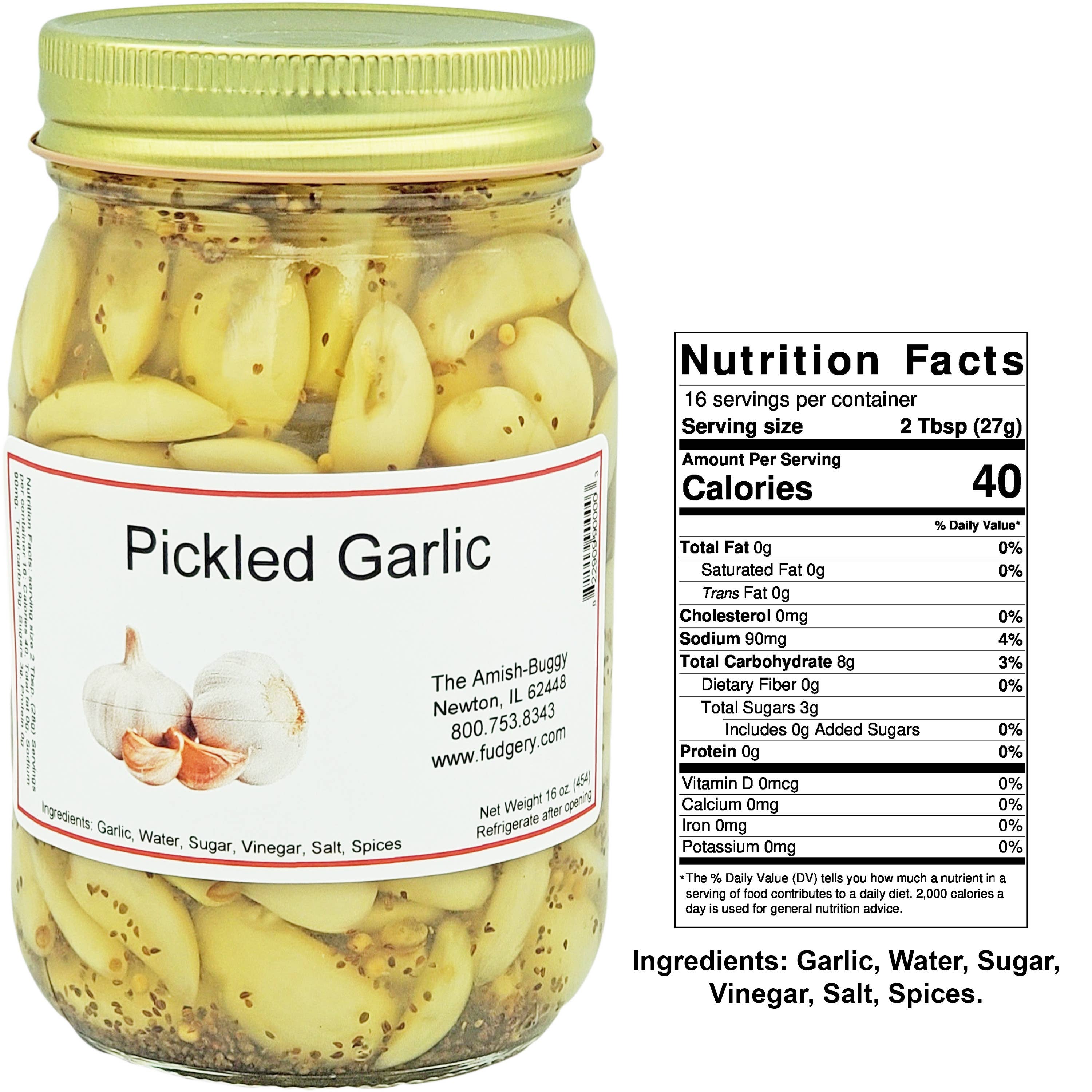 Arndt's Fudgery LLC - Wholesale Pickled Vegetables - Amish Pickled Vegetables & Eggs 16 oz. Jar28