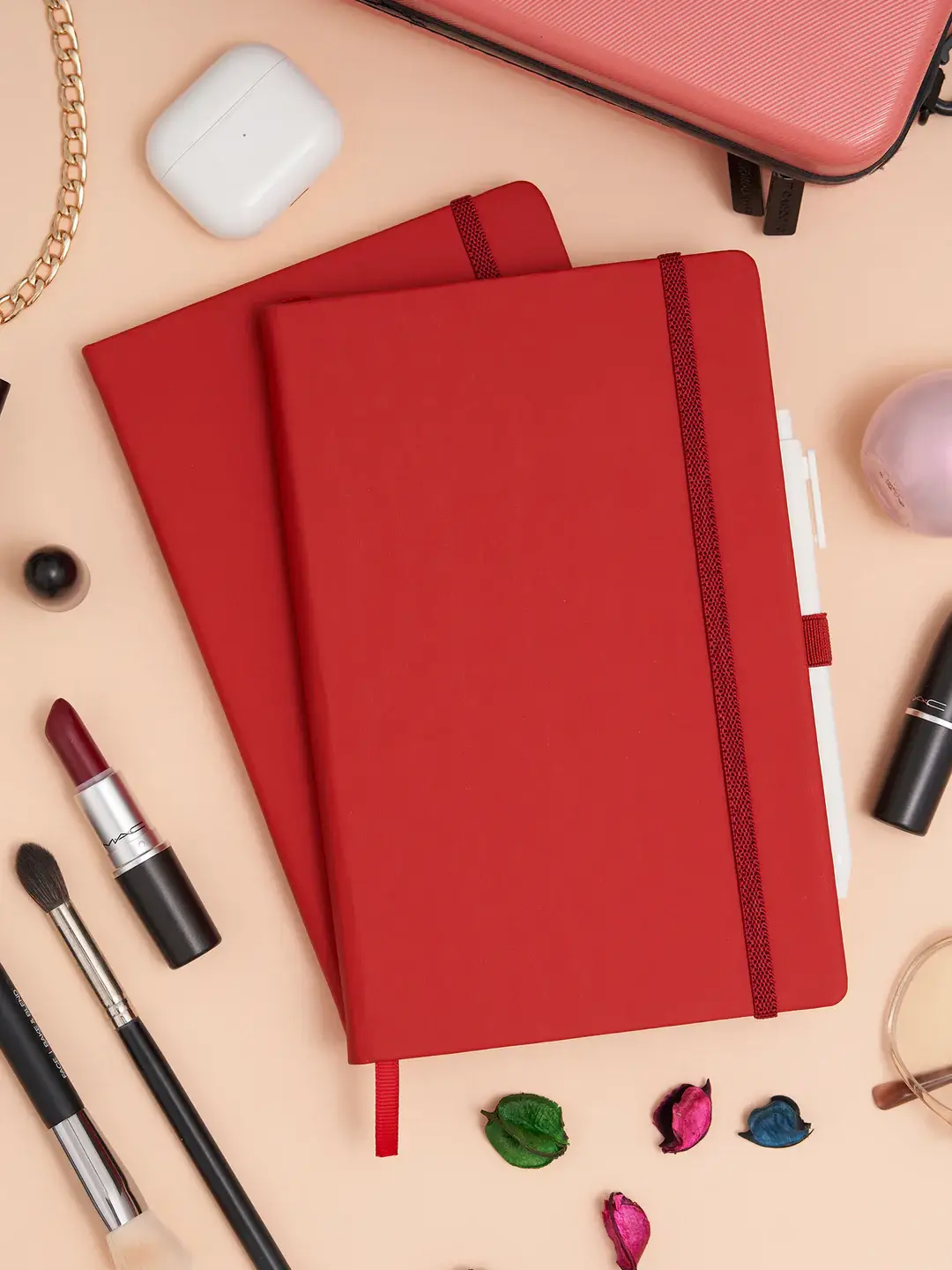 Doodle - Wholesale Notebook - 8.50 x 5.50in - A5 Notebooks - Vegan Leather - LINED12