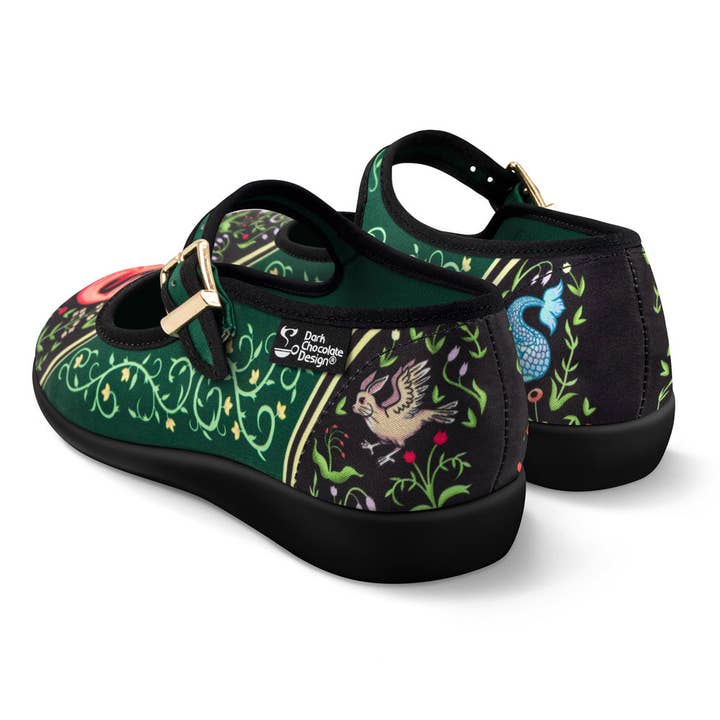 Hot Chocolate Design - Wholesale Flats - Women's - Chocolaticas® Medieval Bestiary Women's Mary Jane Flat