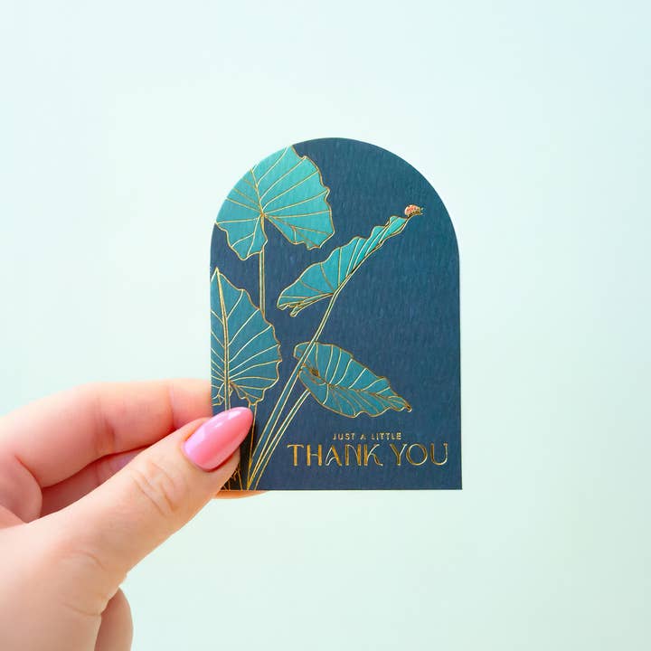Juste un petit merci | Mini carte pour la vente par Jungle Club