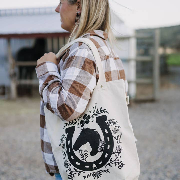 Bolsa de lona / Herradura / Bolsa reutilizable para venta al por mayor de Your Green Kitchen