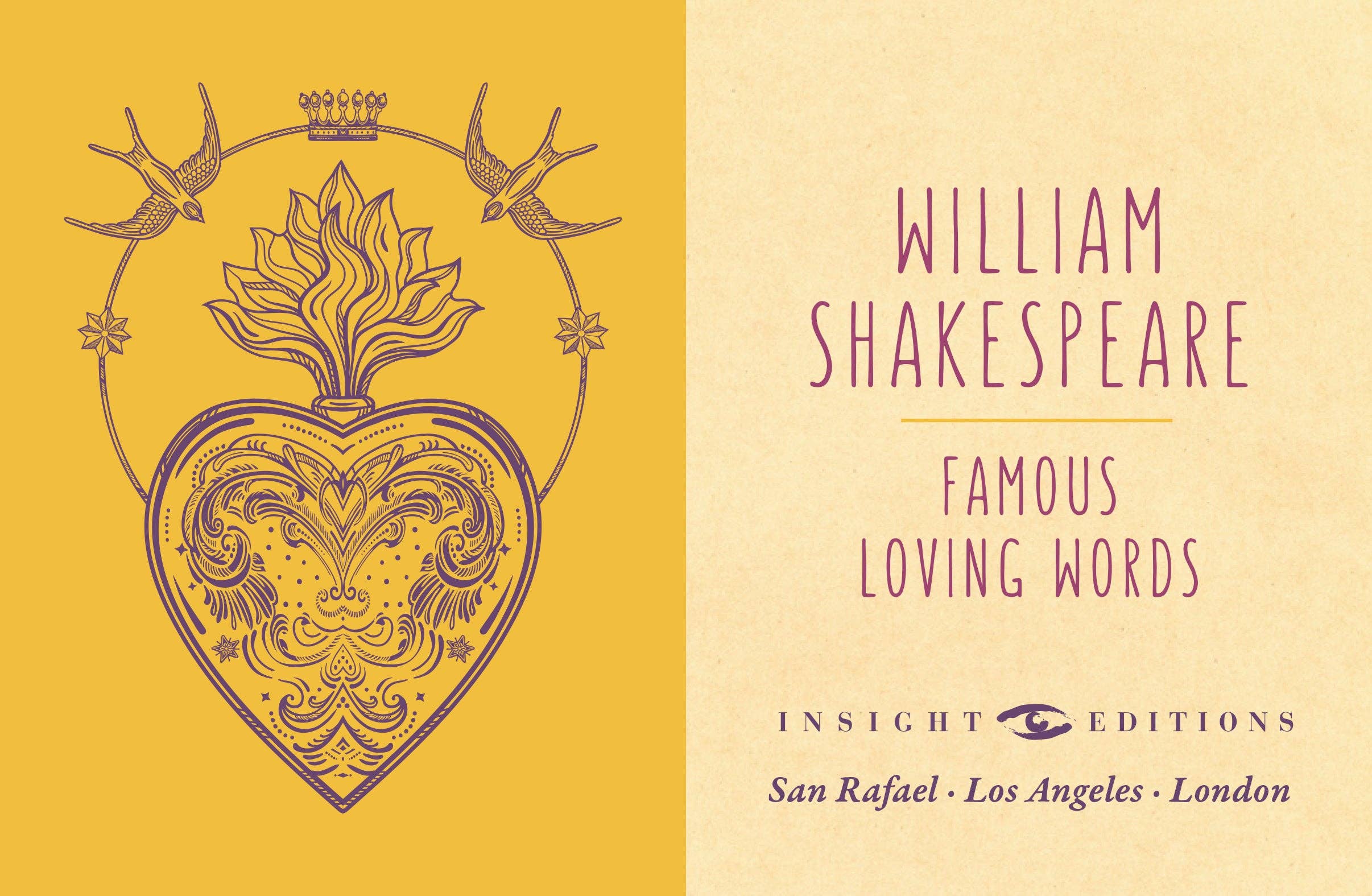 Insight Editions - #1 Pop Culture Publisher - Wholesale Poetry & Drama - William Shakespeare: Famous Loving Words (Tiny Book)2