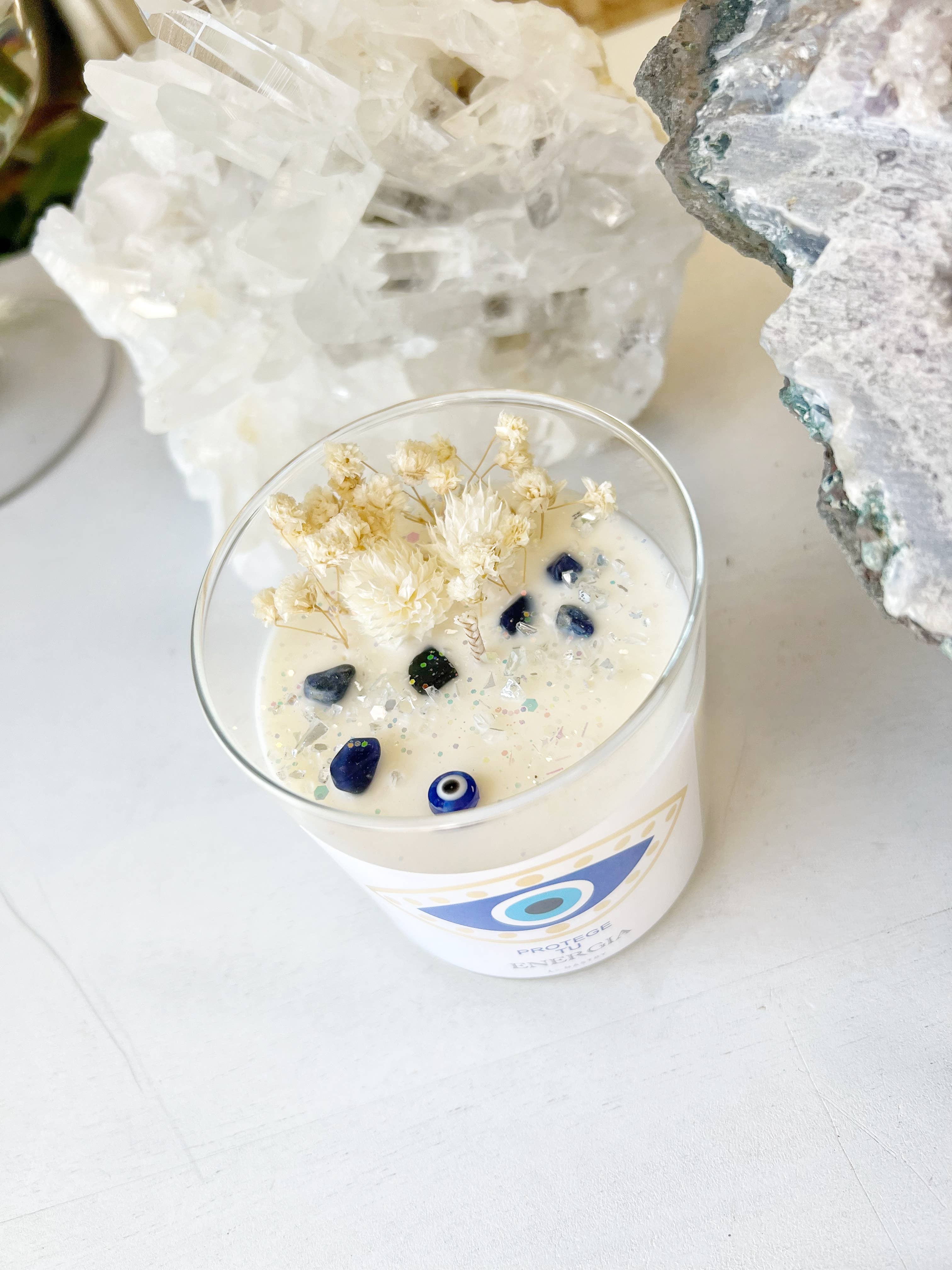 Lunastry – wholesale Jar/filled candle – Protege Tu Energia - Protect your Energy1