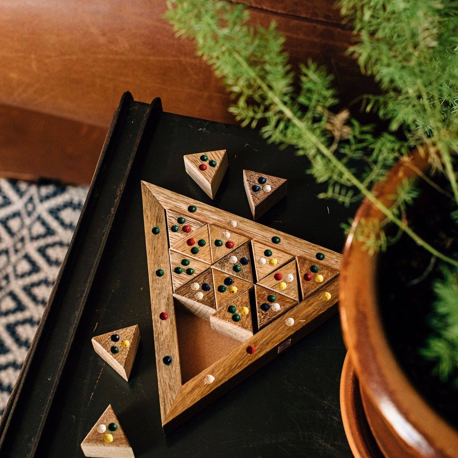 Ten Thousand Villages - Vente Puzzle – enfant - Jeu de puzzle Triangle *2