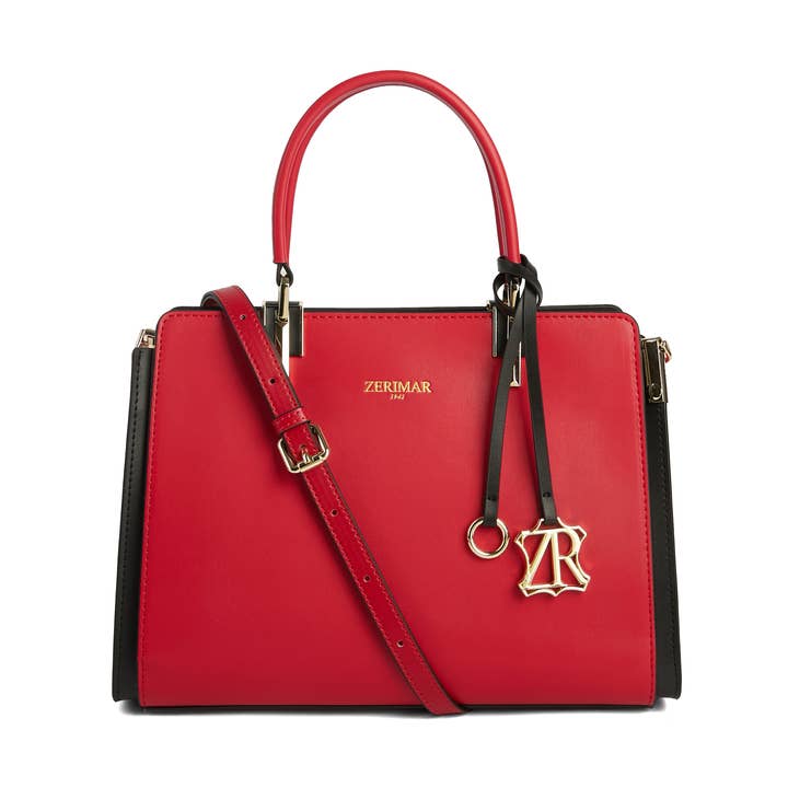 Zerimar 1942 Kvindetaske i læder med eksklusivt præg for engroshandel hos Zerimar 1942