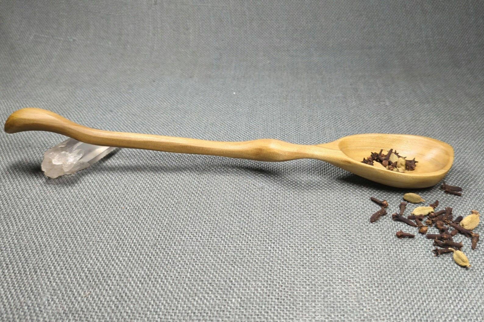 Chaos Woods - Wholesale Kitchen Spoon - Wood Spoon - Hand carved Poplar wood for cooking10