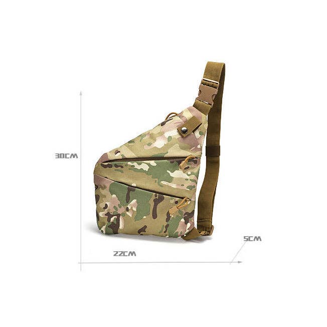 VIGOR - Vente Sac à bandoulière – unisexe - Sac de poitrine à bandoulière antivol, sac de transport dissimulé, aisselles cachées7