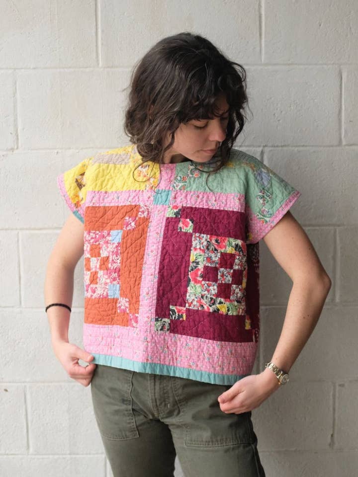 Quilt Tee - Colchas variadas para venta al por mayor de Reclaim Creative