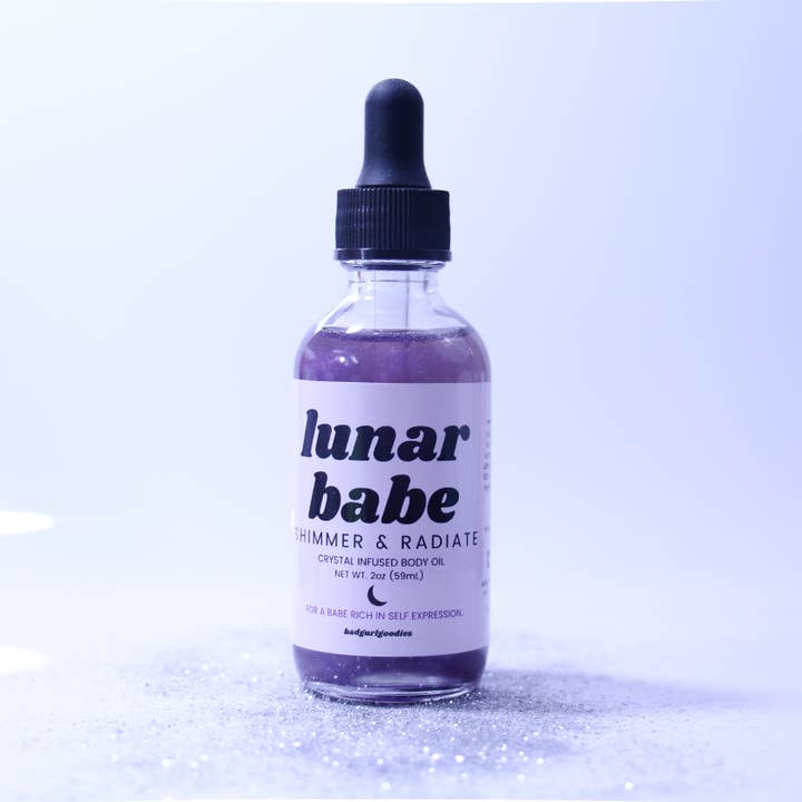 Badgurlgoodies - Venta al por mayor Aceites de baño/corporales - Aceite Corporal Lunar Babe Crystal Infused1