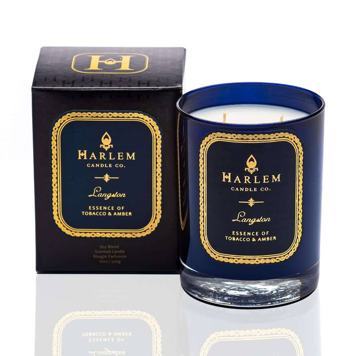 Harlem Candle Co - Wholesale Jar/Filled Candle - "Langston" luxury candle0