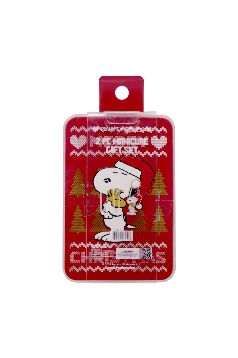 PINEAPPLE Beauty – Großhandel Nagelpflegesets – Celavi P46279H Peanuts Nagelknipser Geschenkset - 6er Set4