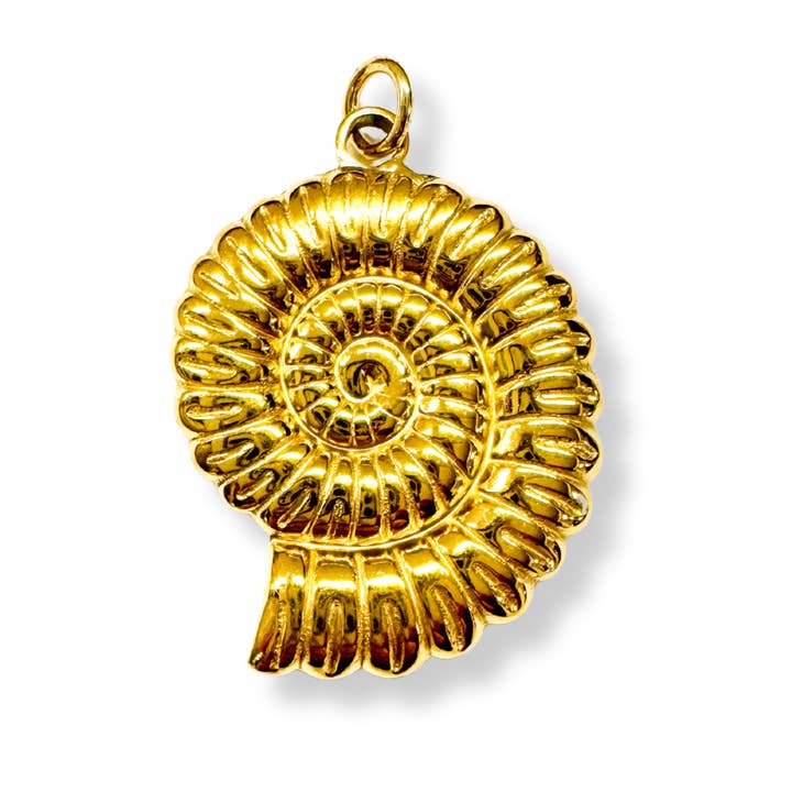 Savvy Bling – wholesale Individual charm/pendant – Large Seashell Charm For Charm Necklace