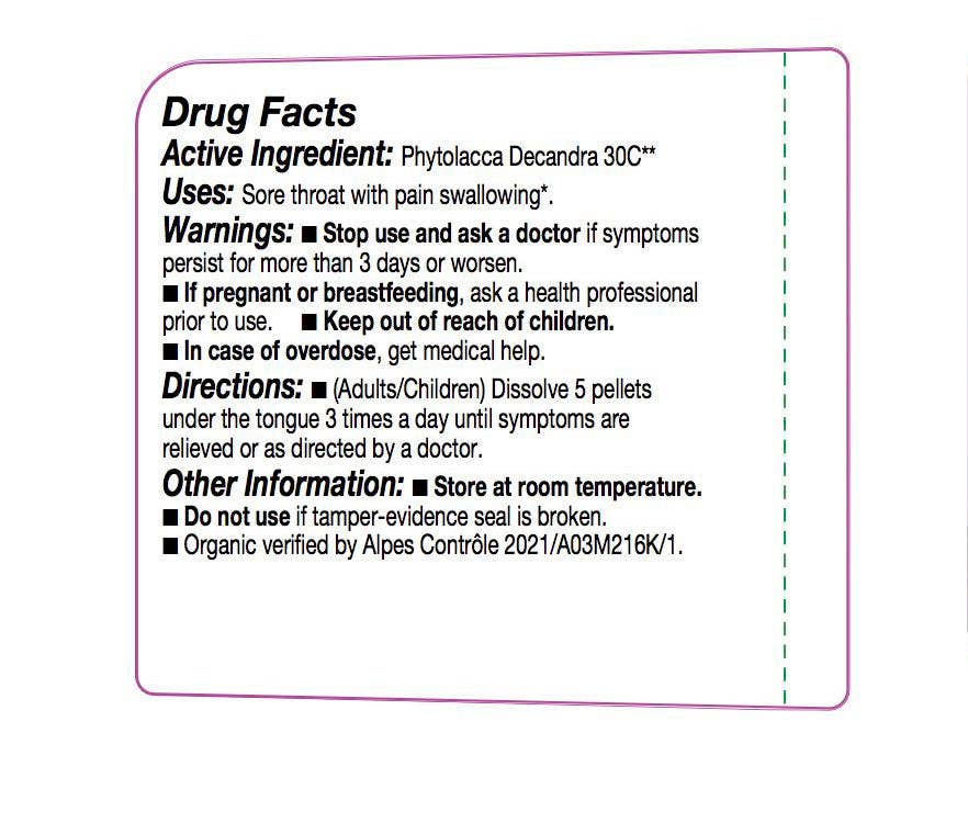 Ollois - Wholesale Oral Supplement/Vitamin - Olloïs Phytolacca Decandra 30C Vegan Organic, 80 Pellets2