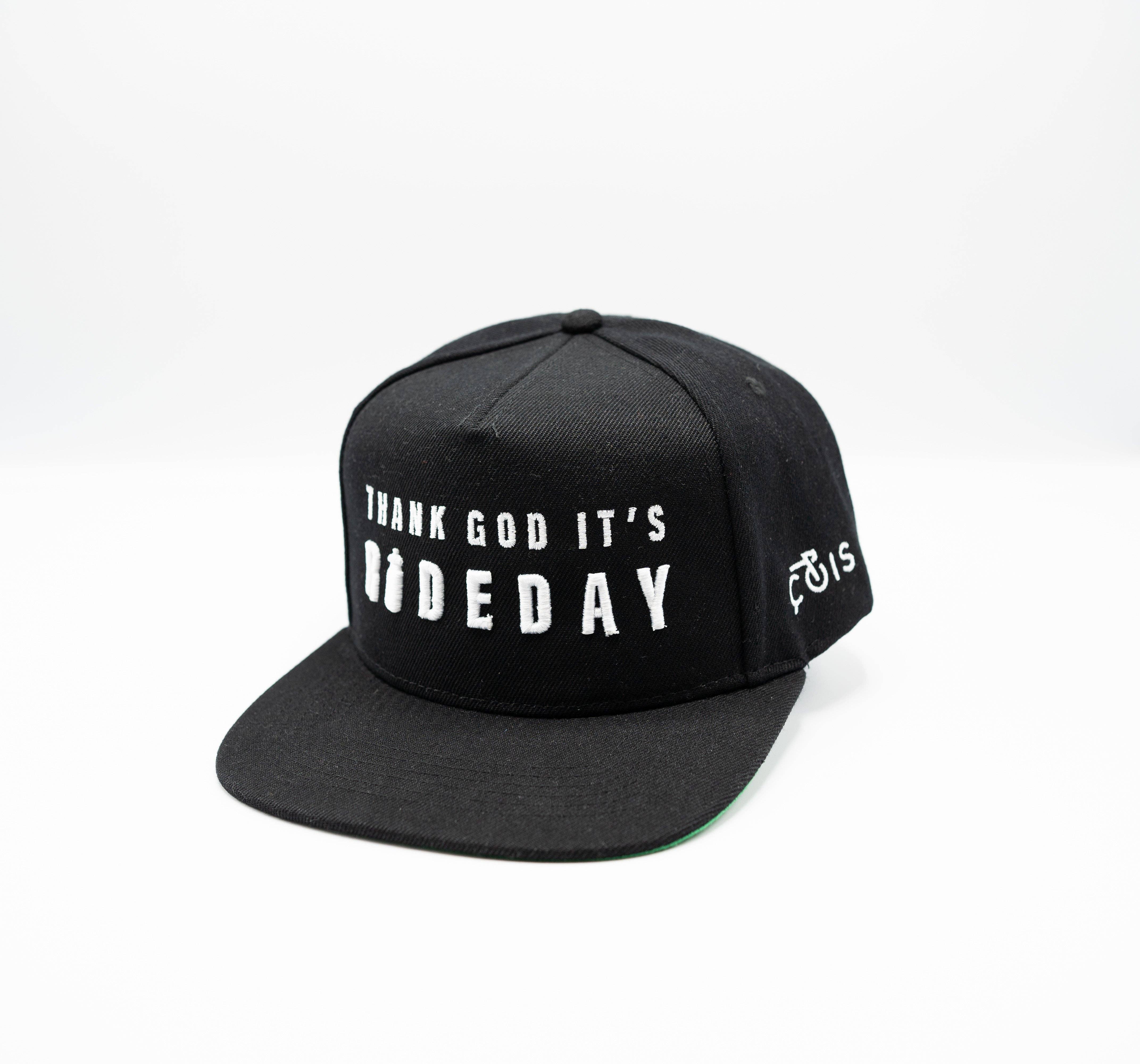 Çois Cycling Legacy - Wholesale Flat Brim Cap - Unisex - Thank God it's Rideday snapback cap