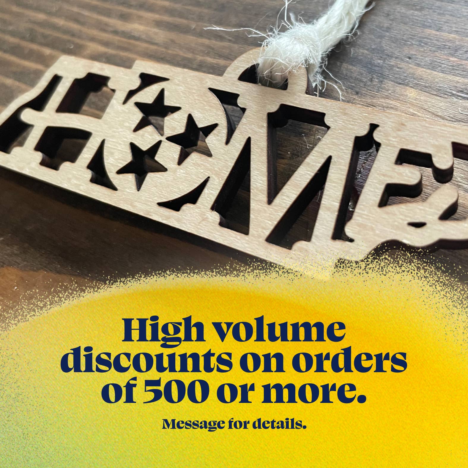 Made by One32 - Wholesale Ornament - Tennessee Tristar Ornament2