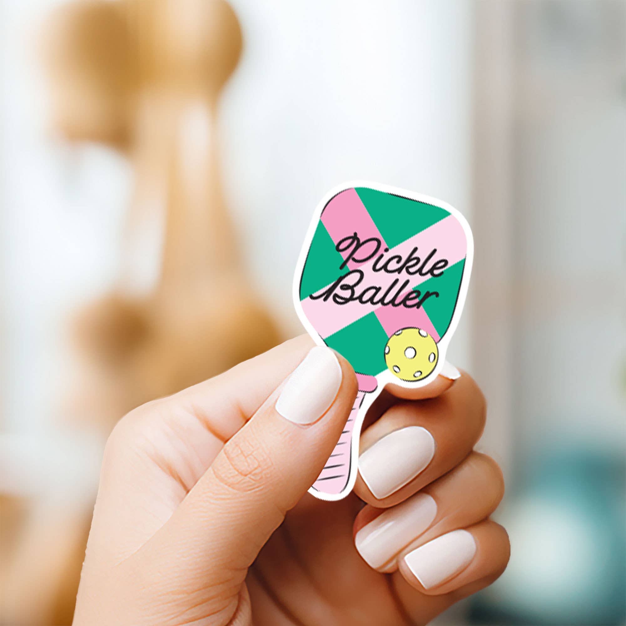 The Stickerie - Wholesale Phone & Laptop Stickers - Pickleballer Sticker1