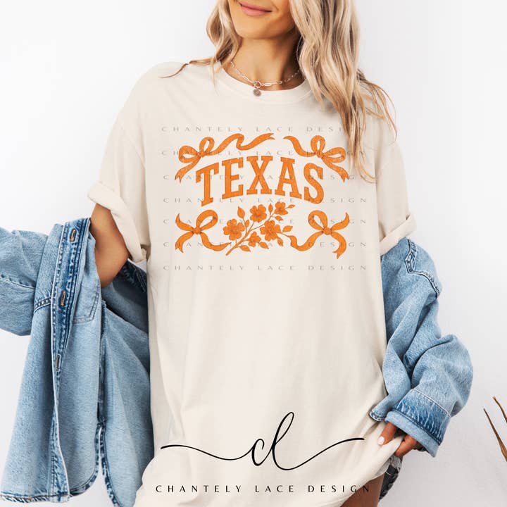 Texas College Football Blomstret Bånd Komfortfarver for engroshandel hos Chantely Lace