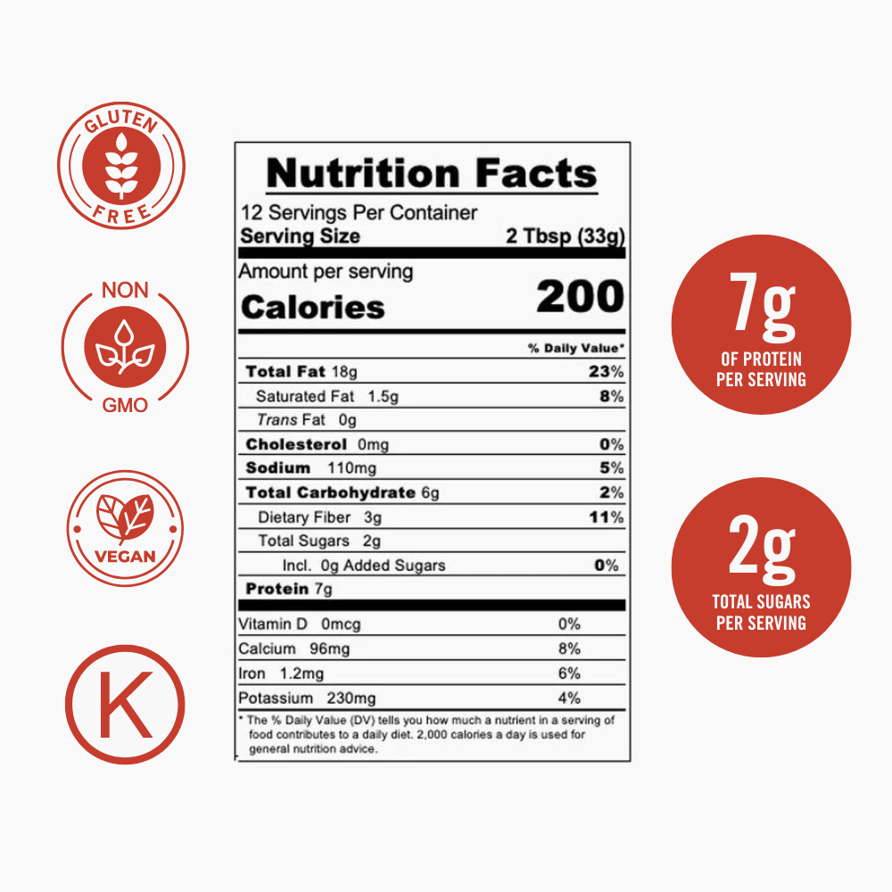 Ferris Coffee & Nut Co. - Vente Beurres de noix - Beurre d'amande 14 oz2