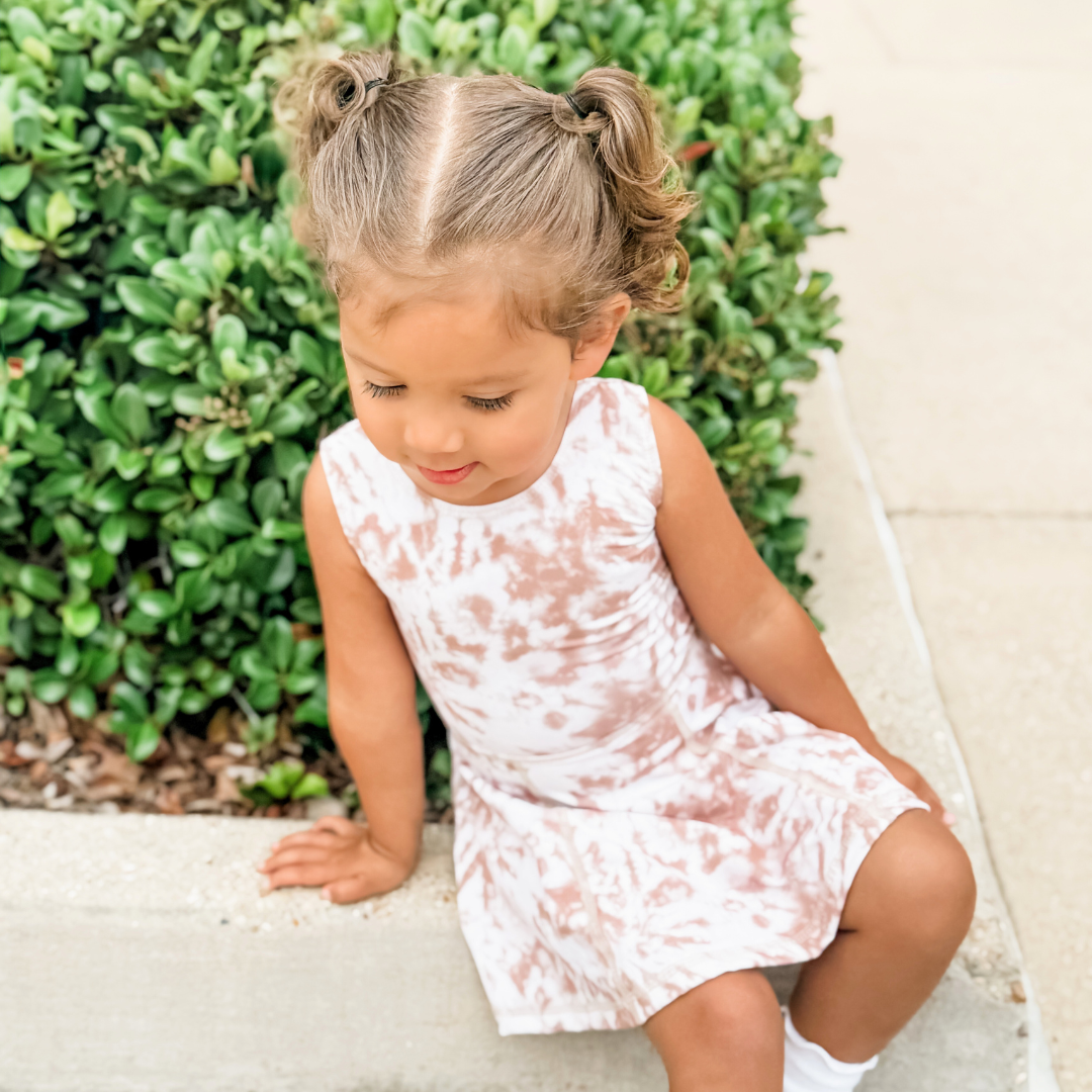 ntrl co. - Wholesale Sportjurk - Kinderen - Activewear-jurk in Cocoa Vanilla | Dans | Tuimelen1