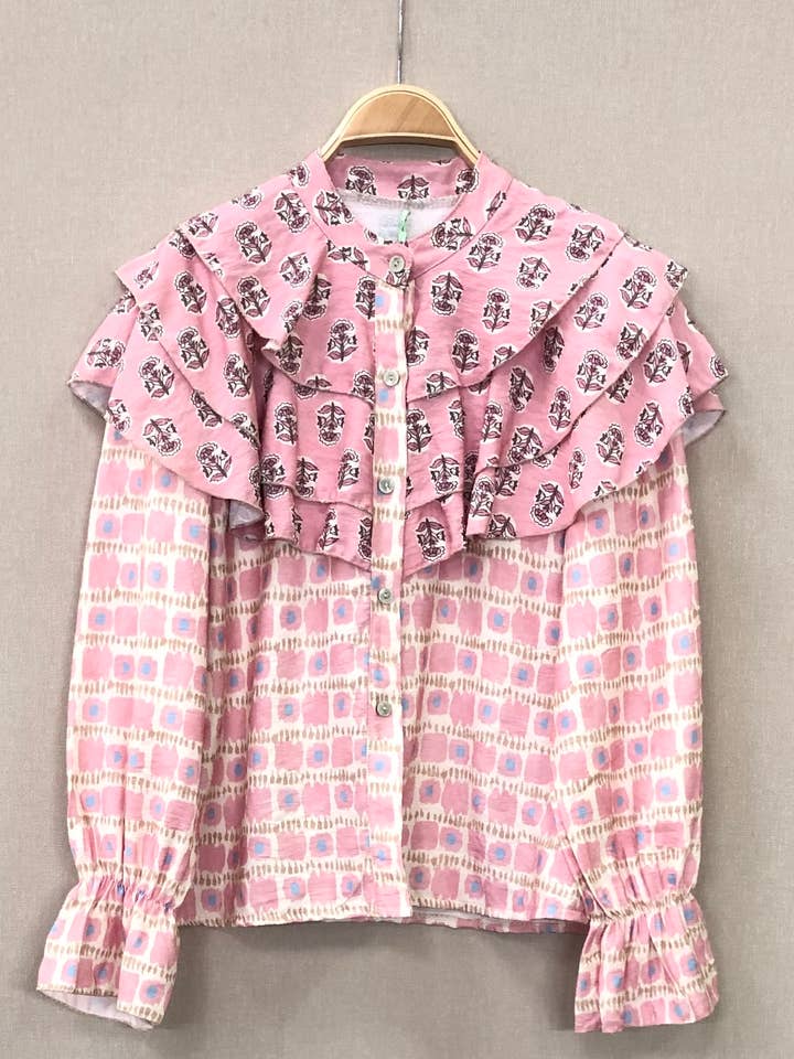 PRINTED BLOUSE for wholesale by SWEET MAGIC MODA Y COMPLEMENTOS