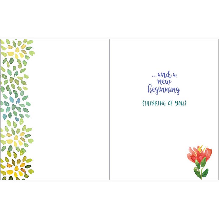 GINA B DESIGNS - Wholesale Thinking of You Card - Thinking of You Greeting Card - Maren Flowers1