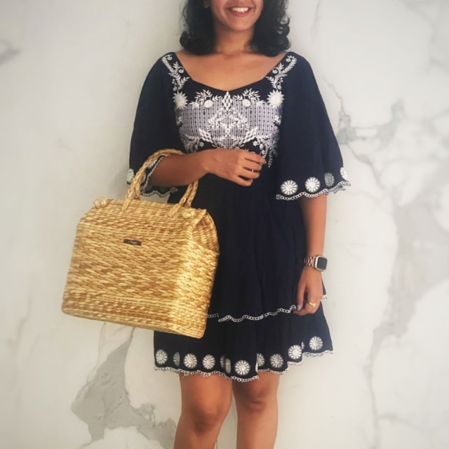 Saanjh – Engroshandel Strandtaske – Saanjh fletkurv til shopping og weekend - Picnickurv6