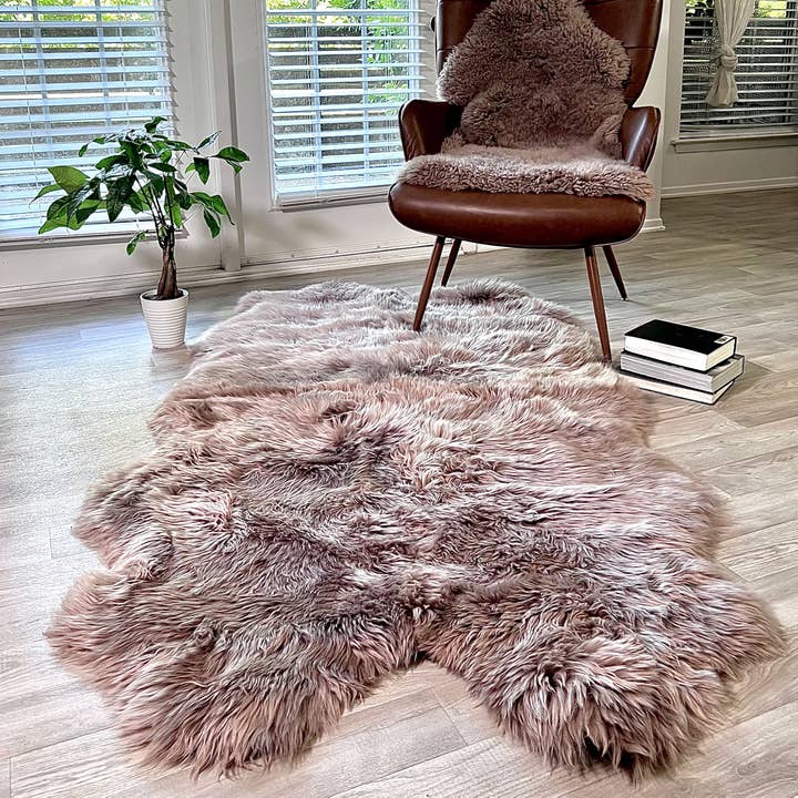 Rodeo - Wholesale Area Rug - Genuine Sheep Skin Rug 13