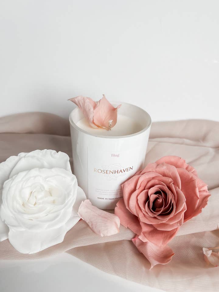 Velas de Luxo ROSENHAVEN por atacado de Hug Forever Florals and Luxury Candles