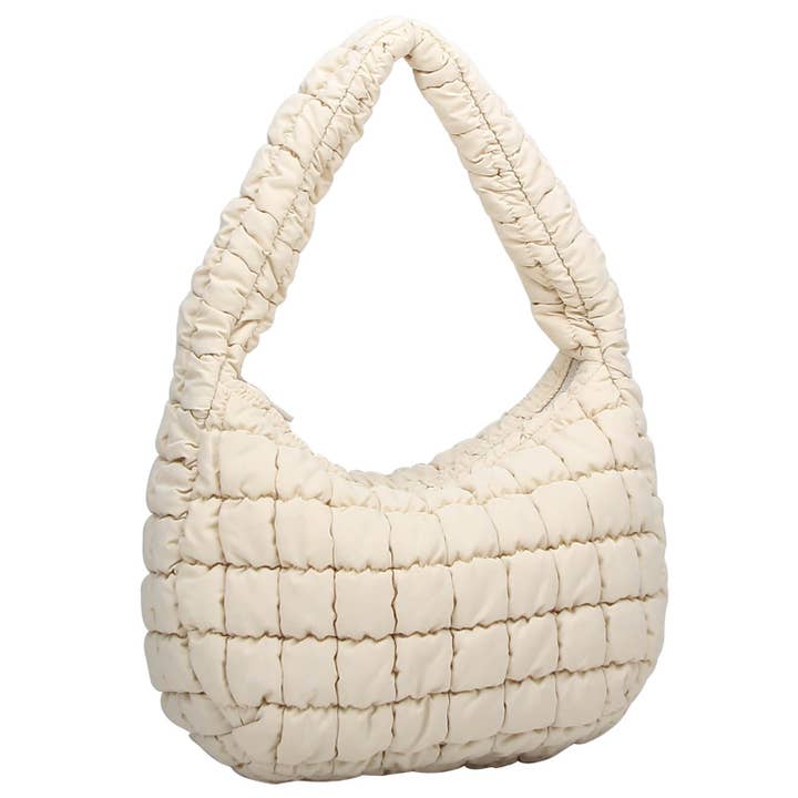 M&M HANDBAGS, LLC. - Wholesale Shoulder Bag - Women's - NQ131 Puffy Quilted Nylon Shoulder bag2