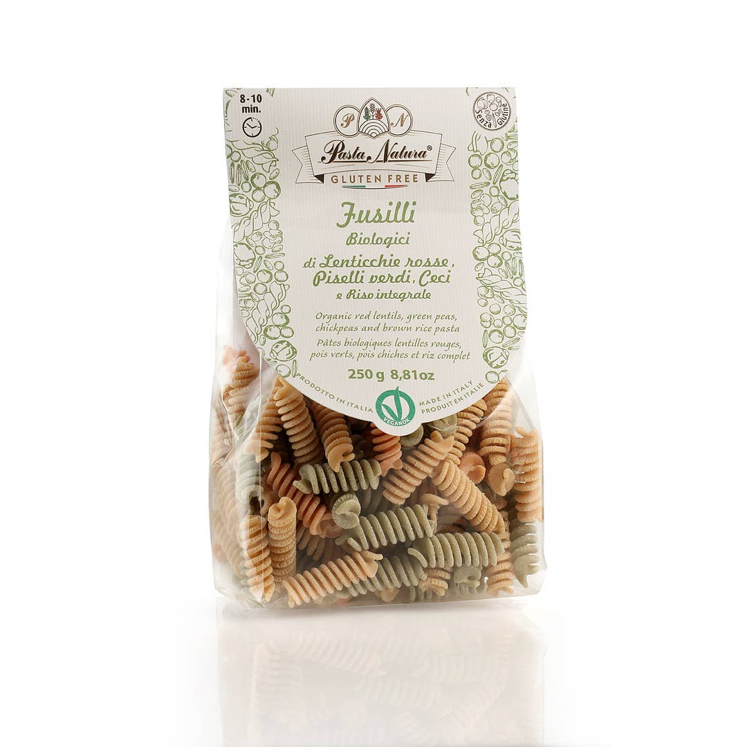 Bio & Gluten Free Legume Fusilli for wholesale by PASTA NATURA