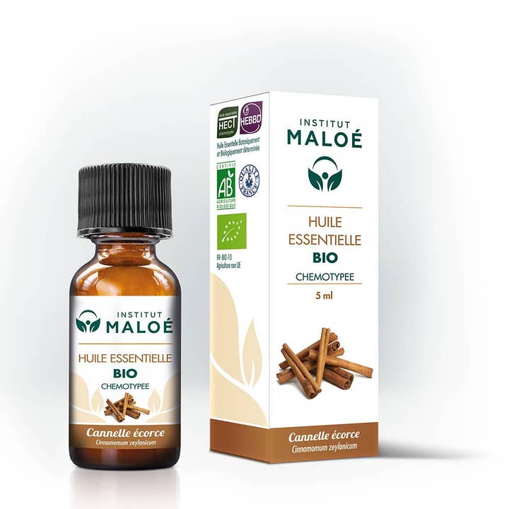 Institut Maloé - Wholesale Essential Oil - Organic Cinnamon Bark Essential Oil - 5 mL