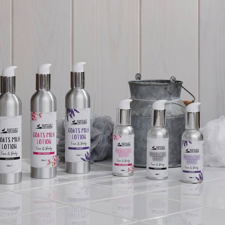 Goats Of the Gorge Skin Cosmetics - Wholesale Body Cream/Lotion - Goats Milk Skin Lotion (AS SEEN ON DRAGON'S DEN)3