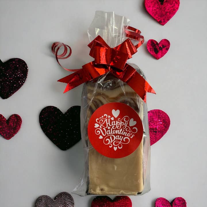 Chocolate Moose Fudge Factory - Vente Fudges - Fudge - Coffret cadeau pour la Saint-Valentin, 2 pièces, violoncelle