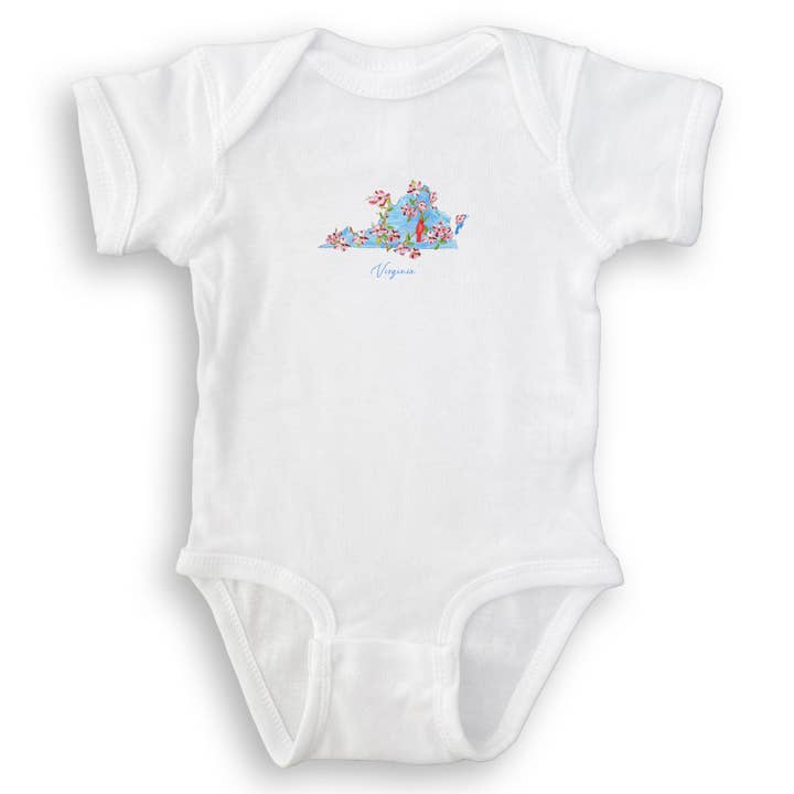 French Graffiti - Wholesale Tea Towel - Floral Virginia14