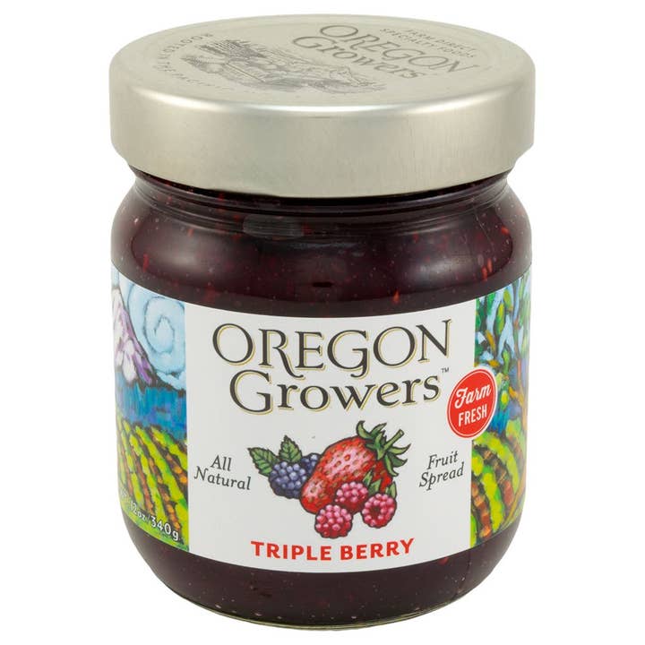 Oregon Growers - Wholesale Jam/Jelly - Triple Berry Fruit Spread