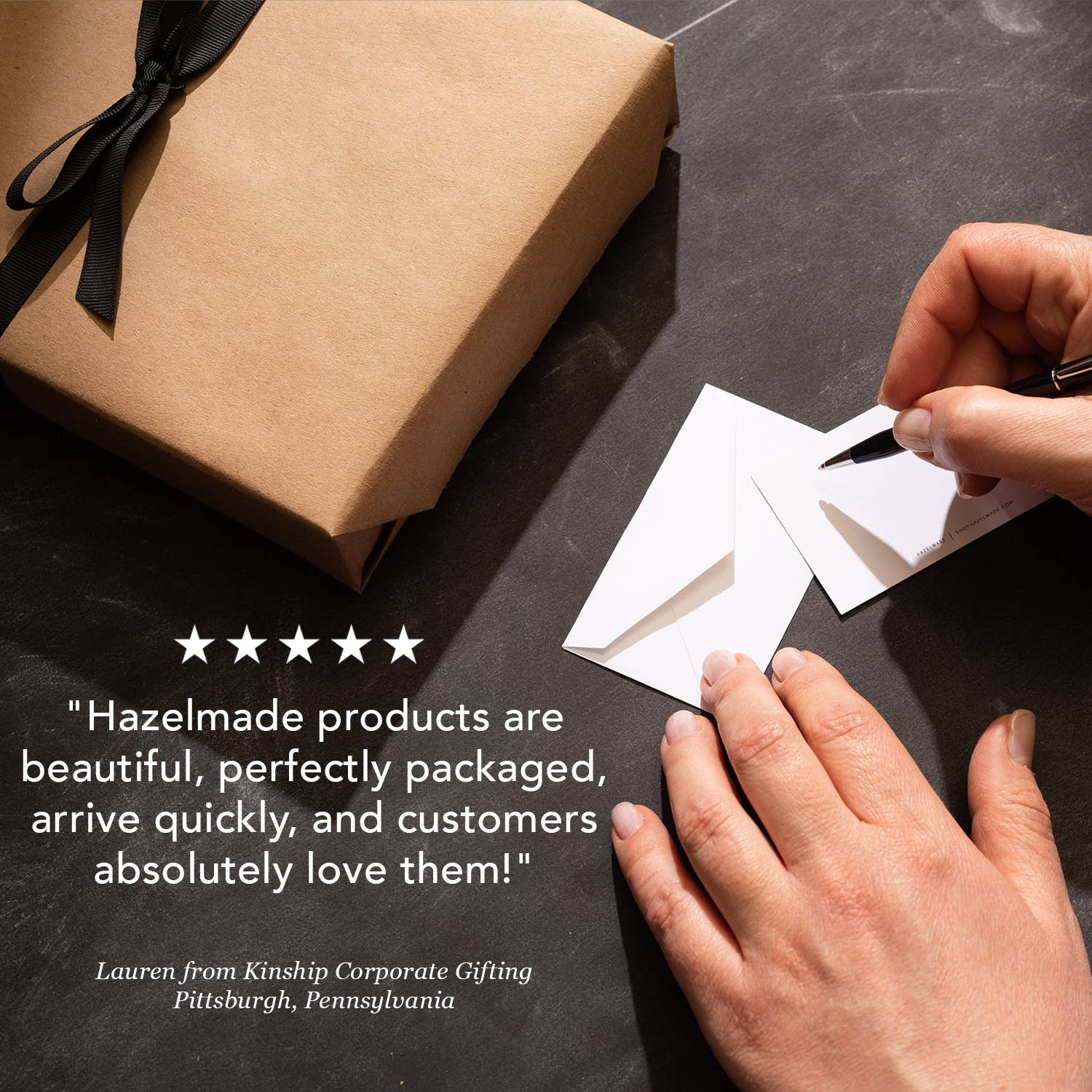 HAZELMADE® Tea Towels + Gifts - Wholesale Stationery/Notecard Set - Yellow Aster Mini Note Set | Cards4