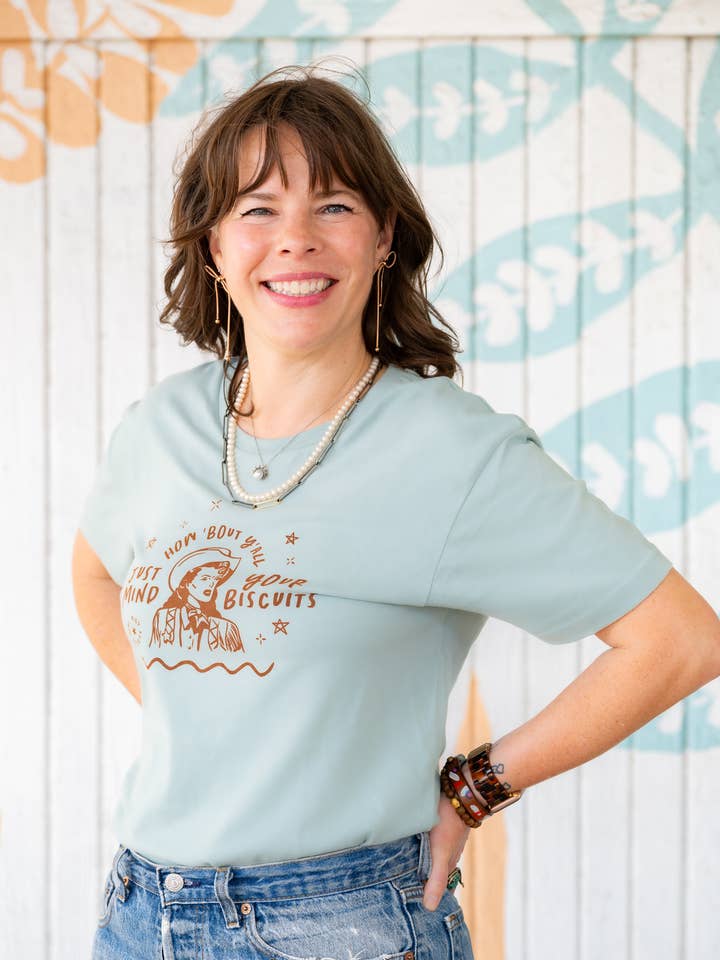 Girl Riot Society "Mind Your Biscuits" Tee - Wholesale for wholesale by Girl Riot Society by Mosaic Makers Co