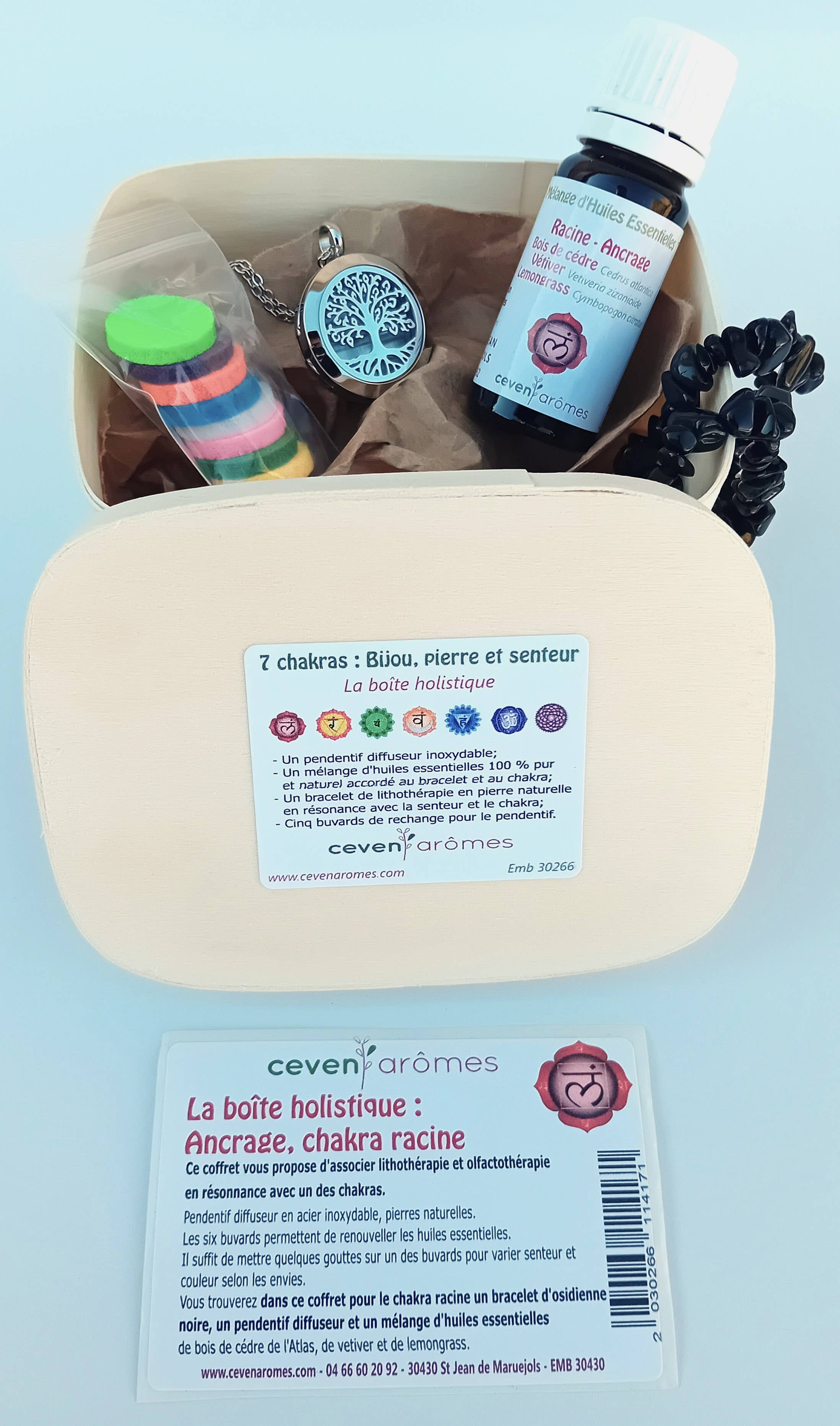 Céven'Arômes – Óleo essencial por atacado – Caixa holística 7 chakras0