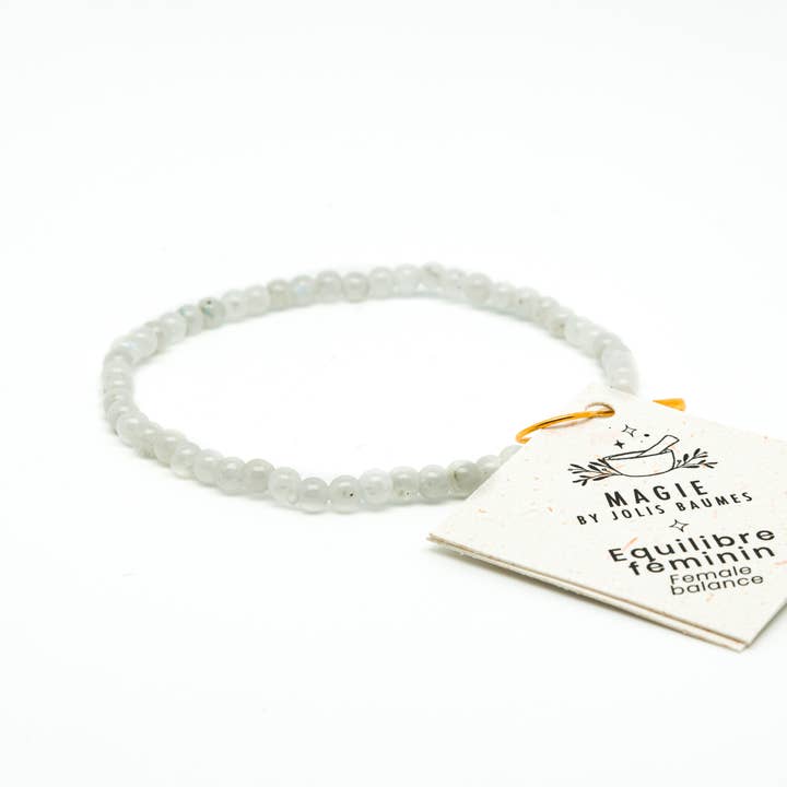 Jolis Baumes - Vendita all'ingrosso Bracciale con perline - Bracciale Equilibrio femminile - Pietra di Luna