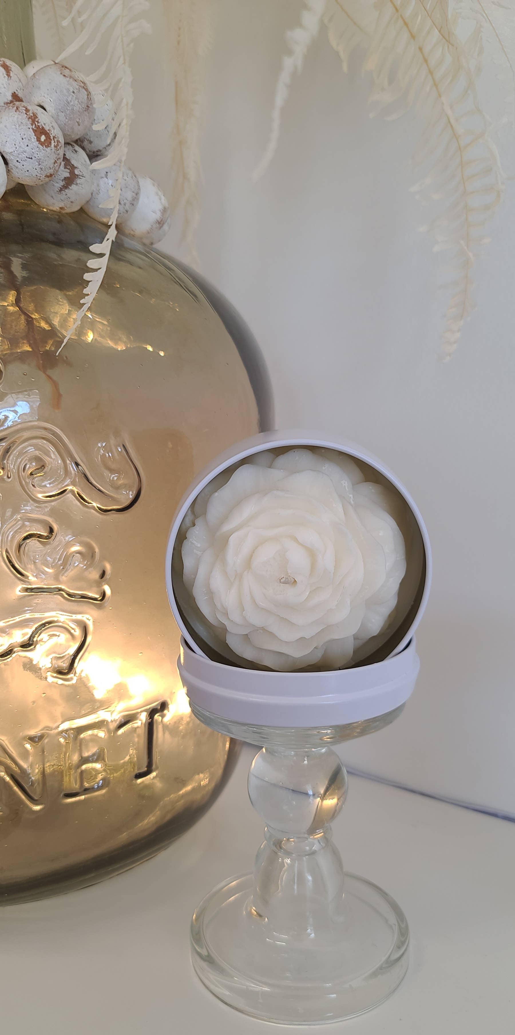 LiveYoung Candle Company - Wholesale Jar/Filled Candle - *Classic Scents* - Wax Peony Tin Candle4