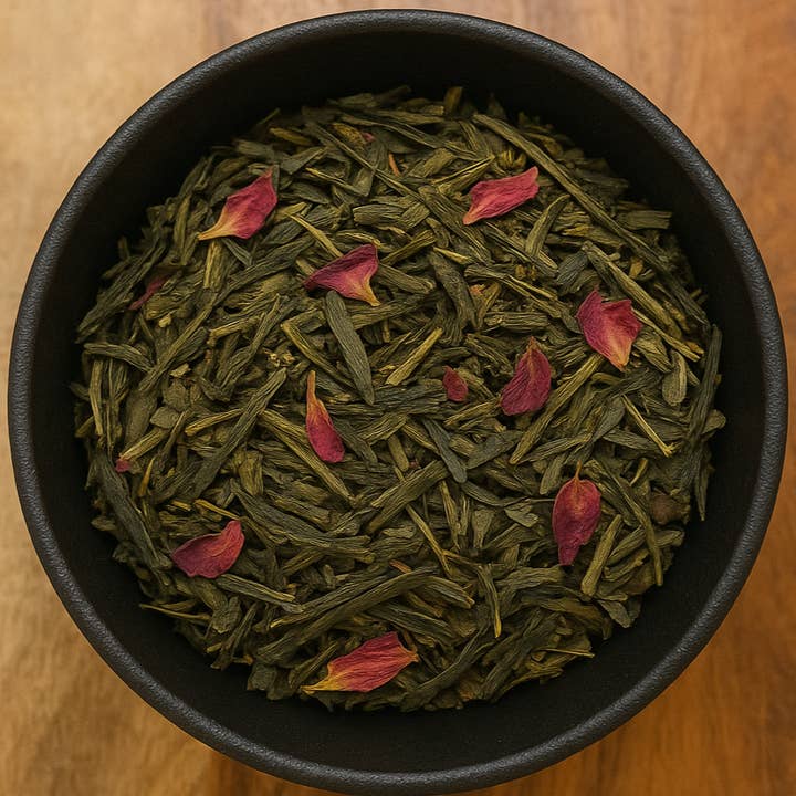 Pomegranate Green Tea (Camellia Sinensis) for wholesale by LA Herb