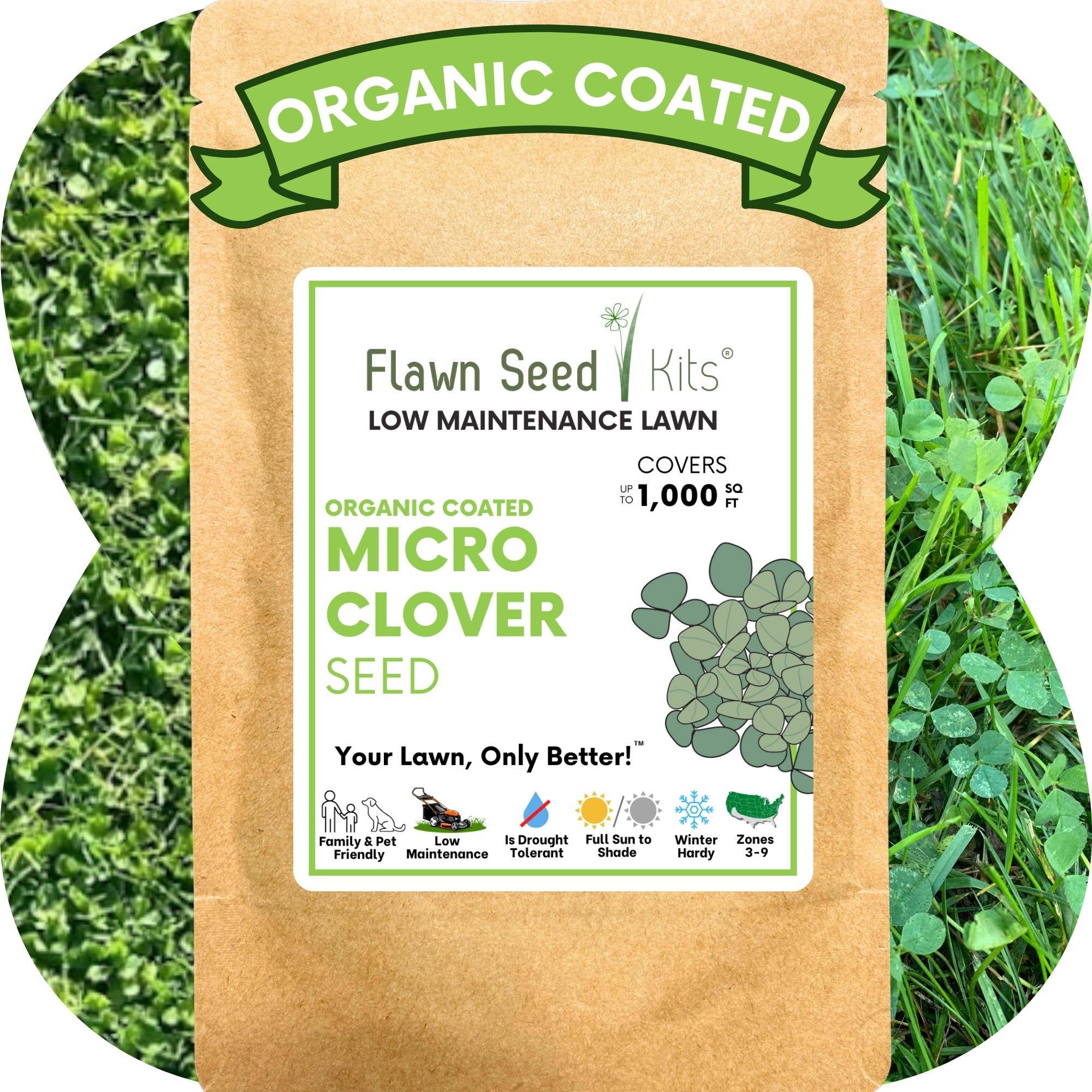 Flawn Seed Kits - Wholesale Plant Seeds - Micro Clover Seed Pouches8